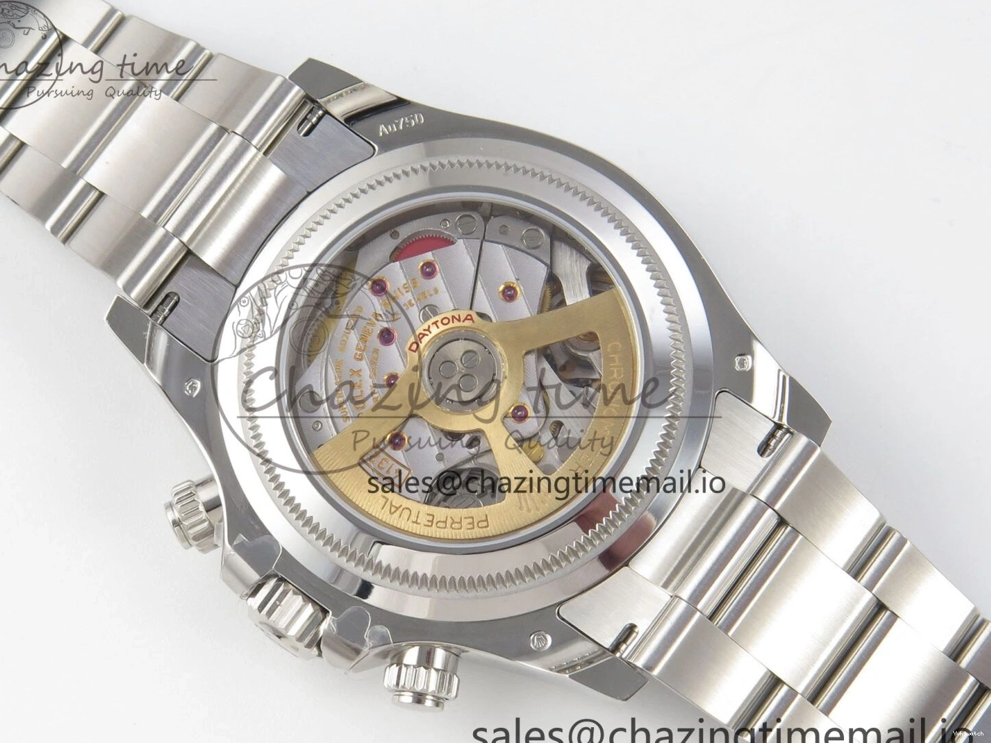 Dial 1:1 Daytona Bracelet Custom on Edition SS PPM4132 904L Le 126529 Modded Best  White Mans CLEAN Custom 0119